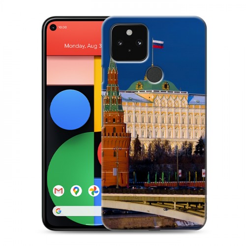 Дизайнерский пластиковый чехол для Google Pixel 5 Москва