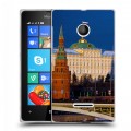 Дизайнерский пластиковый чехол для Microsoft Lumia 435 Москва