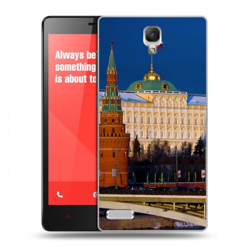 Дизайнерский пластиковый чехол для Xiaomi RedMi Note Москва