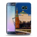 Дизайнерский пластиковый чехол для Samsung Galaxy S6 Edge Москва