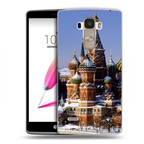 Дизайнерский пластиковый чехол для LG G4 Stylus Москва