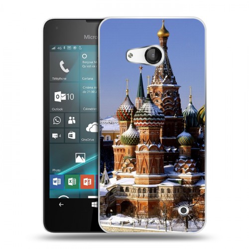 Дизайнерский пластиковый чехол для Microsoft Lumia 550 Москва