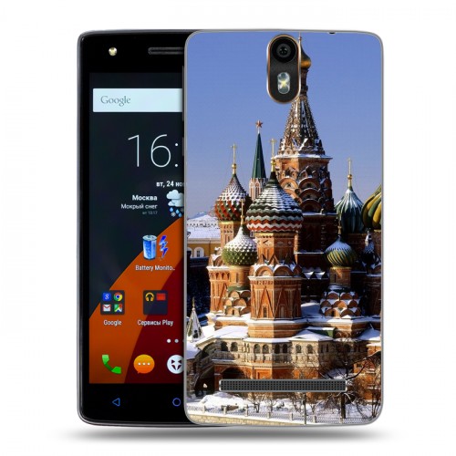 Дизайнерский силиконовый чехол для Wileyfox Storm Москва