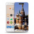 Дизайнерский пластиковый чехол для ZTE Blade V8 Москва