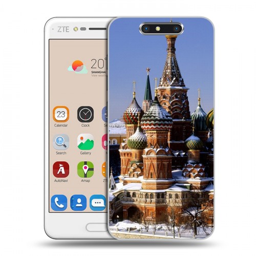 Дизайнерский пластиковый чехол для ZTE Blade V8 Москва