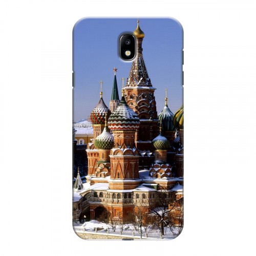 Дизайнерский силиконовый с усиленными углами чехол для Samsung Galaxy J7 (2017) Москва