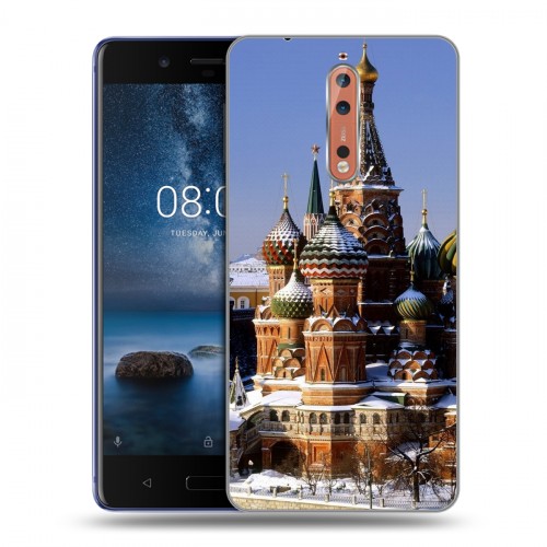 Дизайнерский пластиковый чехол для Nokia 8 Москва