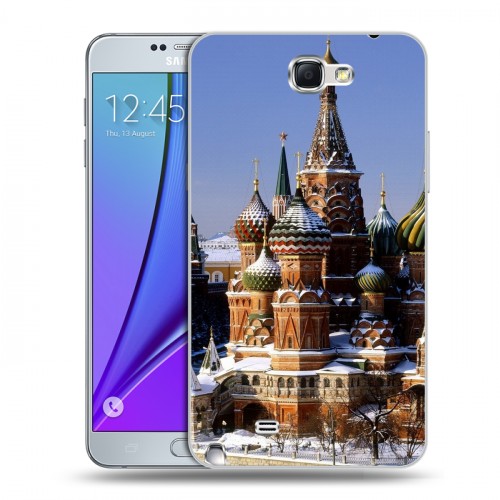 Дизайнерский пластиковый чехол для Samsung Galaxy Note 2 Москва