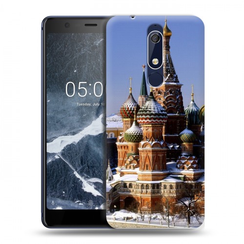 Дизайнерский пластиковый чехол для Nokia 5.1 Москва