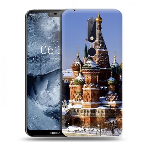 Дизайнерский пластиковый чехол для Nokia 6.1 Plus Москва