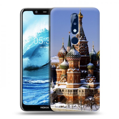 Дизайнерский пластиковый чехол для Nokia 5.1 Plus Москва