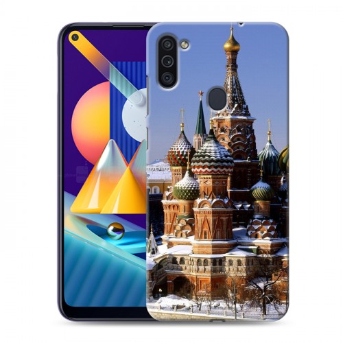 Дизайнерский пластиковый чехол для Samsung Galaxy M11 Москва