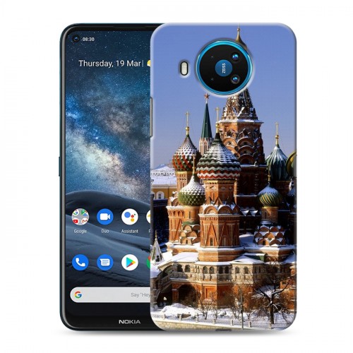 Дизайнерский силиконовый чехол для Nokia 8.3 Москва