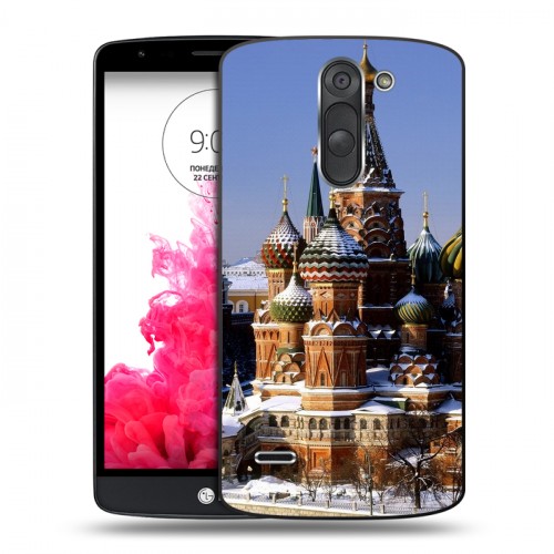 Дизайнерский пластиковый чехол для LG G3 Stylus Москва