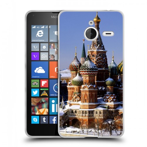 Дизайнерский пластиковый чехол для Microsoft Lumia 640 XL Москва