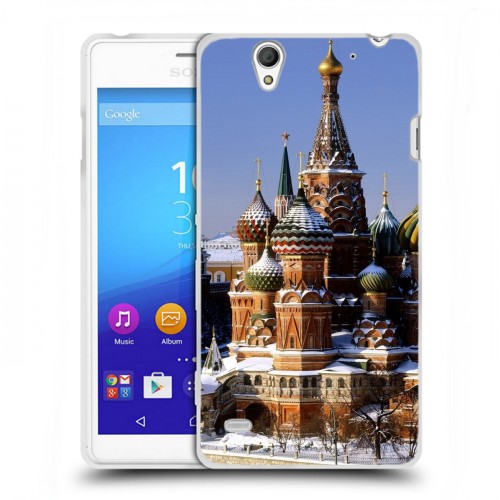 Дизайнерский пластиковый чехол для Sony Xperia C4 Москва