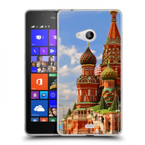 Дизайнерский пластиковый чехол для Microsoft Lumia 540 Москва