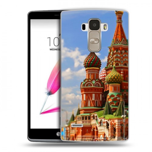 Дизайнерский пластиковый чехол для LG G4 Stylus Москва