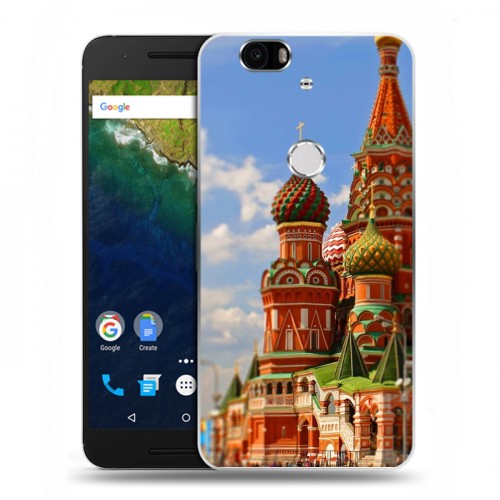 Дизайнерский силиконовый чехол для Google Huawei Nexus 6P Москва