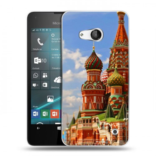 Дизайнерский пластиковый чехол для Microsoft Lumia 550 Москва