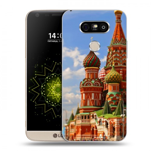 Дизайнерский пластиковый чехол для LG G5 Москва