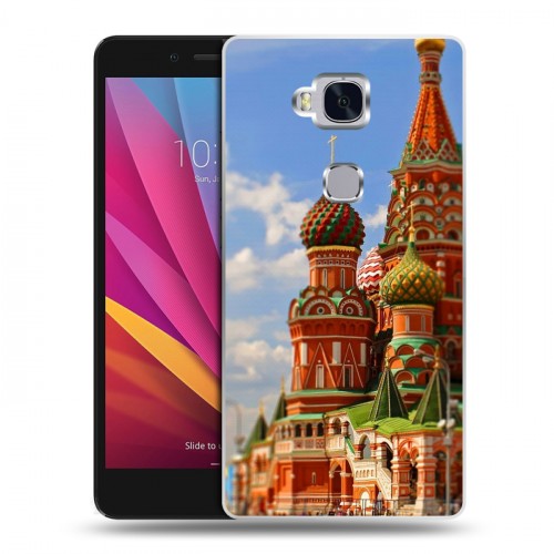 Дизайнерский силиконовый чехол для Huawei Honor 5X Москва
