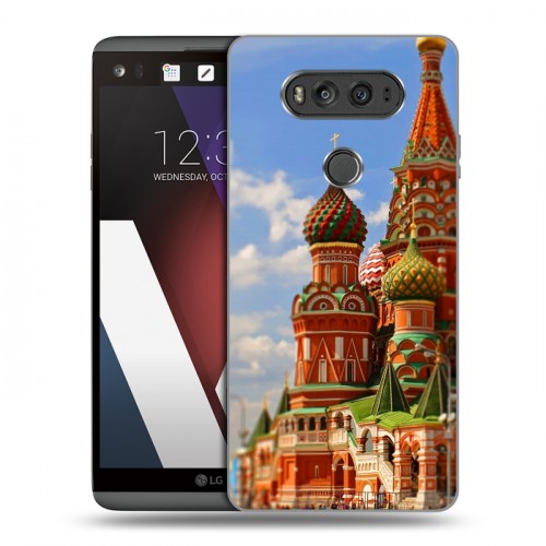 Дизайнерский пластиковый чехол для LG V20 Москва