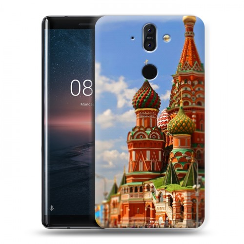 Дизайнерский пластиковый чехол для Nokia 8 Sirocco Москва