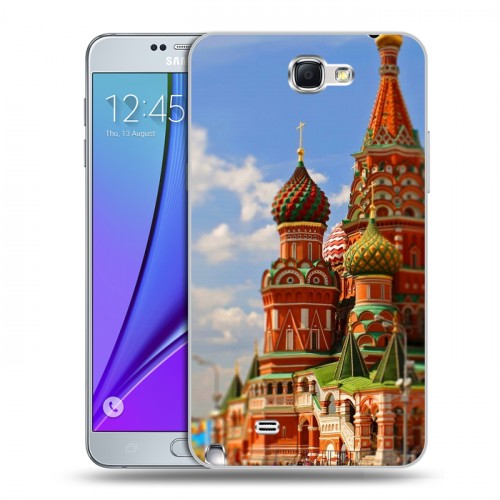 Дизайнерский пластиковый чехол для Samsung Galaxy Note 2 Москва