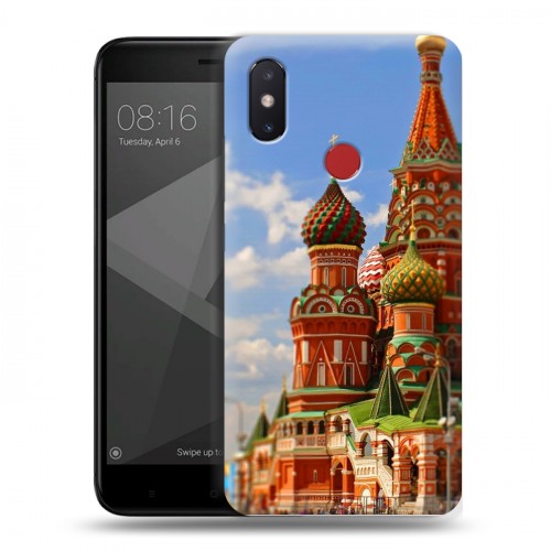 Дизайнерский силиконовый чехол для Xiaomi Mi8 SE Москва