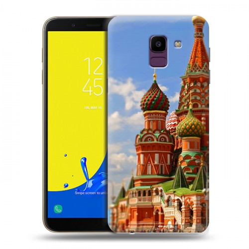 Дизайнерский пластиковый чехол для Samsung Galaxy J6 Москва