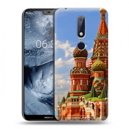 Дизайнерский пластиковый чехол для Nokia 6.1 Plus Москва