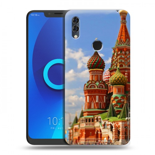 Дизайнерский силиконовый чехол для Alcatel 5V Москва