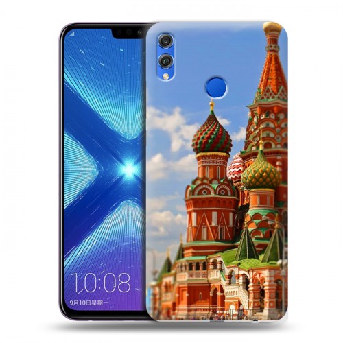 Дизайнерский силиконовый чехол для Huawei Honor 8X Москва