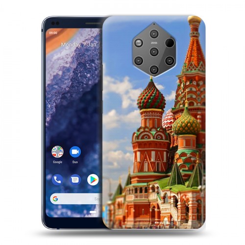 Дизайнерский силиконовый чехол для Nokia 9 PureView Москва