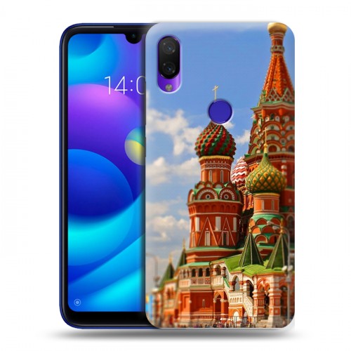 Дизайнерский пластиковый чехол для Xiaomi Mi Play Москва