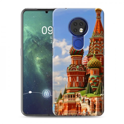 Дизайнерский силиконовый чехол для Nokia 6.2 Москва