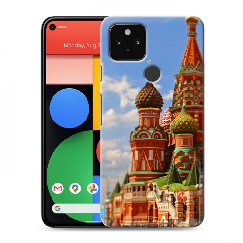 Дизайнерский пластиковый чехол для Google Pixel 5 Москва