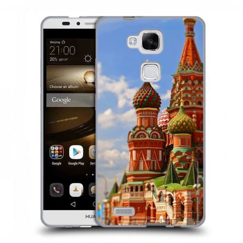 Дизайнерский силиконовый чехол для Huawei Ascend Mate 7 Москва