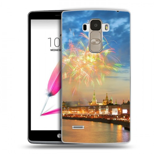 Дизайнерский пластиковый чехол для LG G4 Stylus Москва