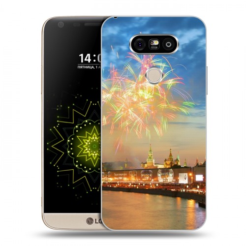 Дизайнерский пластиковый чехол для LG G5 Москва