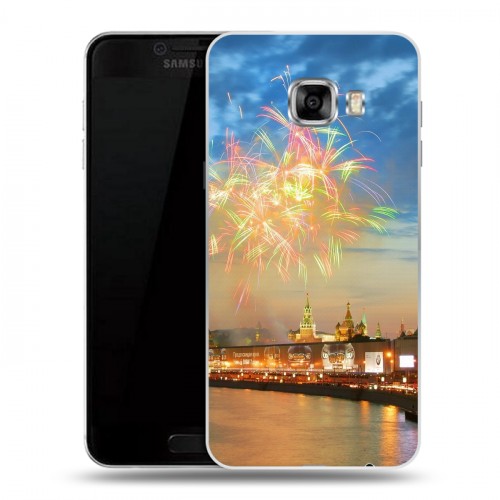 Дизайнерский пластиковый чехол для Samsung Galaxy C5 Москва