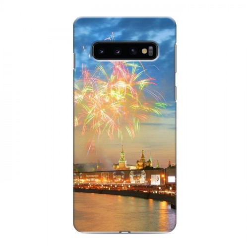 Дизайнерский силиконовый чехол для Samsung Galaxy S10 Москва