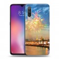 Дизайнерский силиконовый с усиленными углами чехол для Xiaomi Mi9 Москва