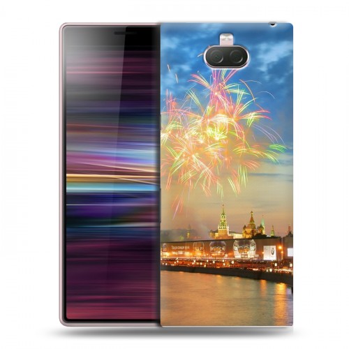 Дизайнерский силиконовый чехол для Sony Xperia 10 Москва