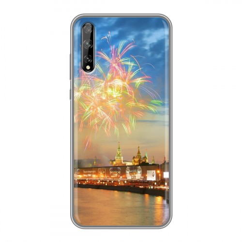 Дизайнерский силиконовый чехол для Huawei Y8p Москва