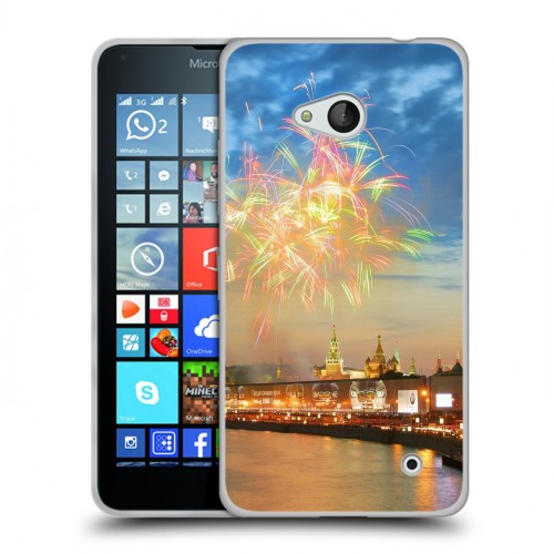 Дизайнерский силиконовый чехол для Microsoft Lumia 640 Москва