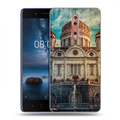 Дизайнерский пластиковый чехол для Nokia 8 Москва