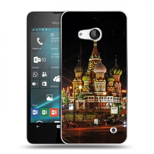 Дизайнерский пластиковый чехол для Microsoft Lumia 550 Москва