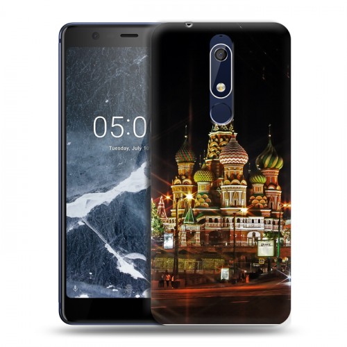 Дизайнерский пластиковый чехол для Nokia 5.1 Москва